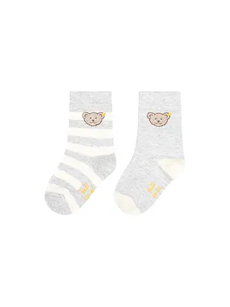 STEIFF | Chaussettes bébé lot de 2 marine | grau